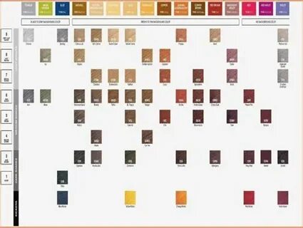 Ion Color Chart Demi : Permanent Color Chart - Ion At Home h