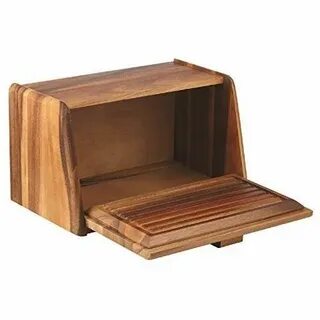 Product Details Wooden bread box, Bread boxes, Wooden bins