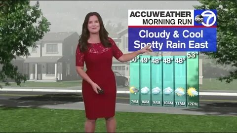 Amy Freeze Brassiere Buster Hot Red Dress April 29, 2018 720