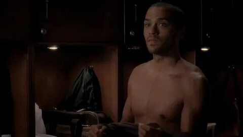 ausCAPS: Jesse Williams shirtless in Grey's Anatomy 7-14 "P.