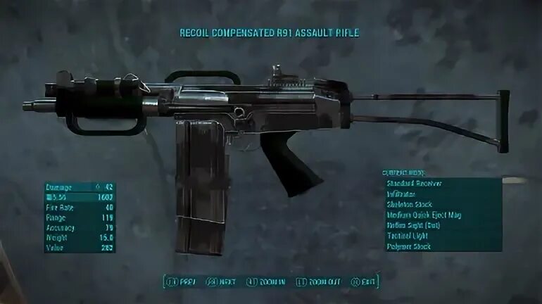 R91 Standalone Assault Rifle at Fallout 4 Nexus - Mods and c