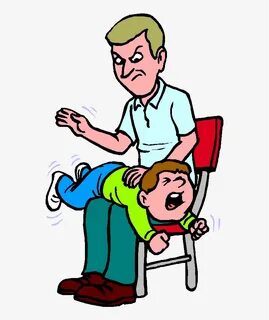 Download Clipart - Spanking Child Clipart - Free Transparent