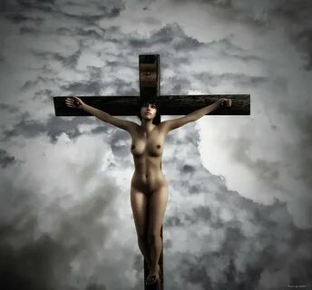 Experimental Female Crucifix 3D I Digital Art by Ramon Marti