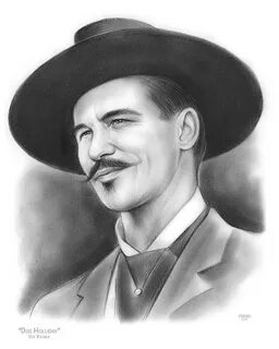 Doc Holliday Drawing by Greg Joens Pixels Merch