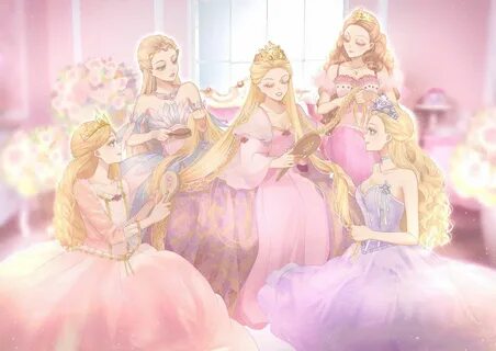 okitafuji on Twitter Barbie drawing, Barbie princess, Barbie