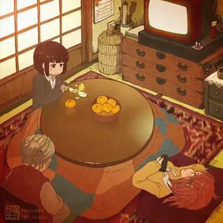 gif what Goes On Under The Kotatsu