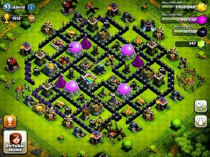Clash Of Clan Bases Town Hall 9