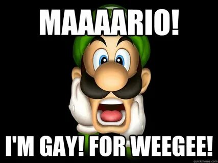 Scared Luigi memes quickmeme