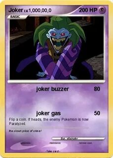 Pokémon Joker 180 180 - joker buzzer - My Pokemon Card