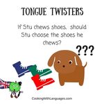 English and Spanish Tongue Twisters: Downloadable Booklets