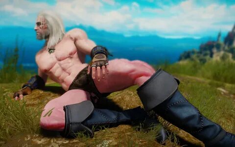 The 'Witcher 3' Modder Who Gave Geralt a 'Shredded Steel Bod