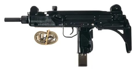 Uzi Israeli Military Industries B-Carbine Machine gun conver