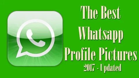 Best Whatsapp Cool Cute Profile Pictures 2017 - YouTube