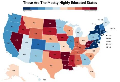 These are the most highly educated states in America Ladders