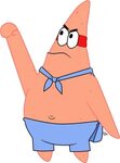 Patrick Star On Spongebob - Patrick Star Cartoon Png Clipart