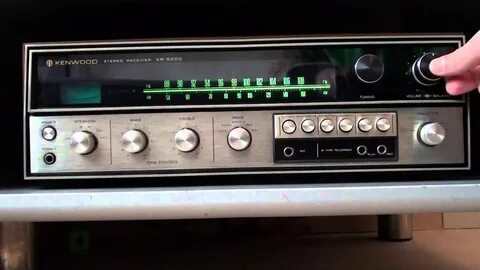 Kenwood KR-5200 vintage receiver - YouTube