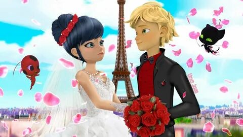 Ladybug Speededit: Miraculous Wedding Adrien and Marinette M