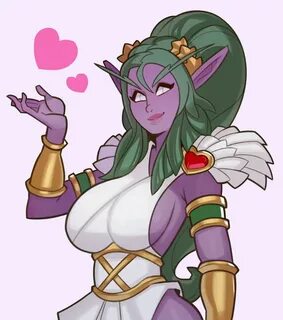 Heroes of the Storm, Tyrande by SplashBrush.deviantart.com o