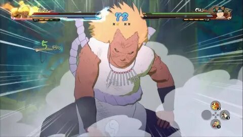 Jirobo vs Choji Naruto Shippuden Storm 4 - YouTube