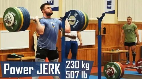 Power JERK 230 kg / 507 lb / A.TOROKHTIY (Weightlifting & Cr