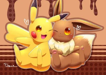 あ び り on Twitter Cute pokemon wallpaper, Eevee cute, Pikachu