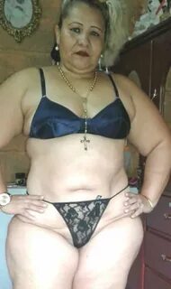 See Old Mexican granny wearingG string- 24 Photos Album
