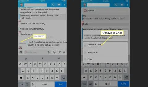 How to Unsave Snapchat Messages - Appspying