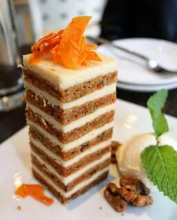 seven layer carrot cake (source) Carrot cake, Food, Desserts