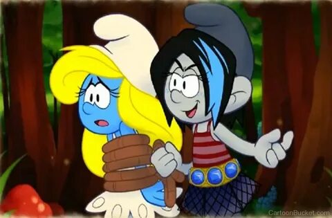 Picture Of Vexy And Smurfette