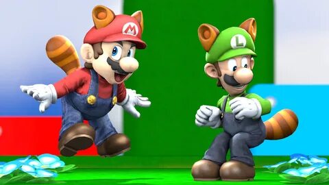 Tanooki Bros. by KittenLover75 on DeviantArt Super mario art