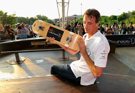 Tony Hawk Leaves Skateboard In Houston For Someone To Find