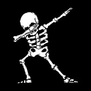 Cute Dabbing Skeleton Shirt Dab Hip Hop Skull Shirts Dab bes