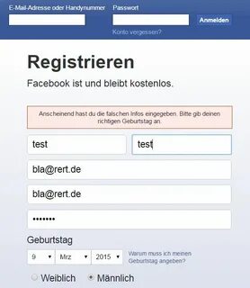 Facebook Ohne Registrierung