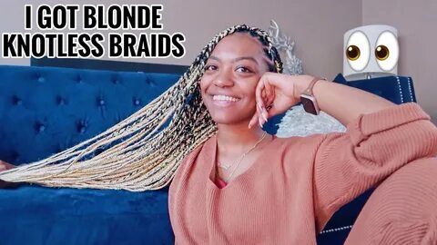 Blonde And Black Knotless Braids - A collection of all our k