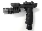 Combo Light Strobe Laser flashlight Vertical Foregrip with a