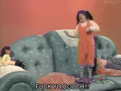 If you don't have a big comfy couch then - GIF on Imgur