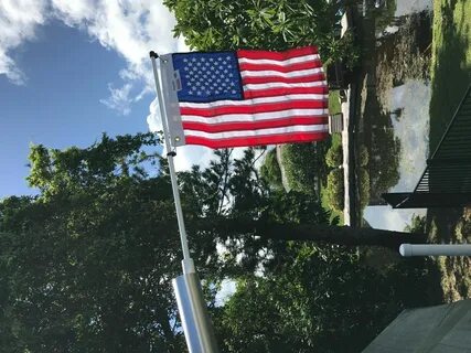 3' Boat Flag Pole for use in rod holders and rocket launcher