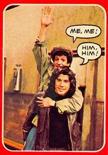 Welcome Back Kotter—Ron Palillo as Horshack and John Travolt