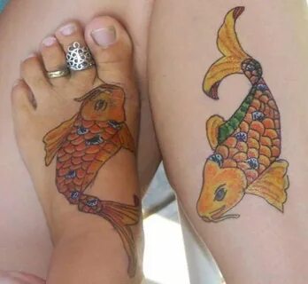 Fish Tattoo On Foot Tattoo Designs, Tattoo Pictures