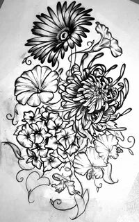 Kunst der Kuh: 01/12 Birth flower tattoos, Tattoos, Flower t