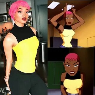 Maxine Gibson from Batman Beyond 🦇 . I remember waking up su