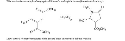 Solved This reaction is an example of conjugate addition of 