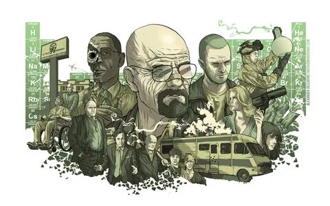 "I am the Danger" Breaking Bad fan-art illustration on Behan