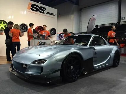 TCP Magic G-FACE wide body kit type GT CF version RX-7 FD3S(