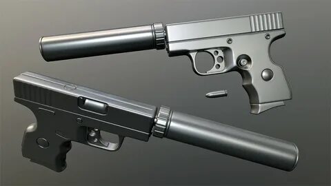 Suppressed Intratec CAT-9 - polycount