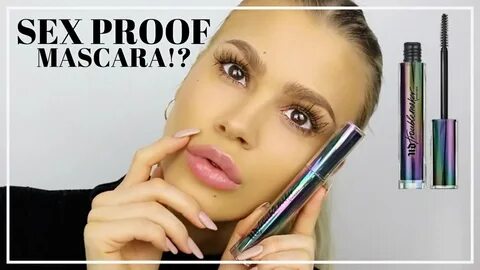 TESTING "SEX PROOF" MASCARA!? URBAN DECAY TROUBLEMAKER! - Yo