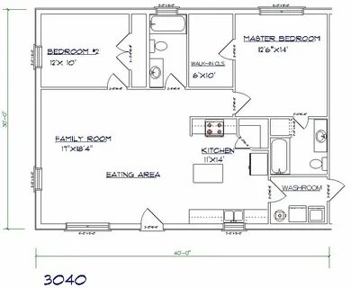 best one yet Barndominium floor plans, House plans open floo