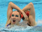 Olympic Synchronized Swimming Faces - Фото база