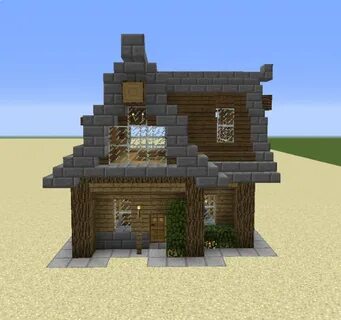 Cute Rustic Minecraft Houses : This house is cosy little, cu