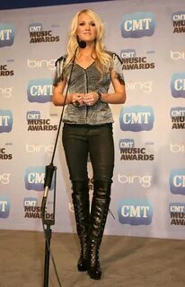 Carrie Underwood Knee High Boots - Carrie Underwood Boots Lo